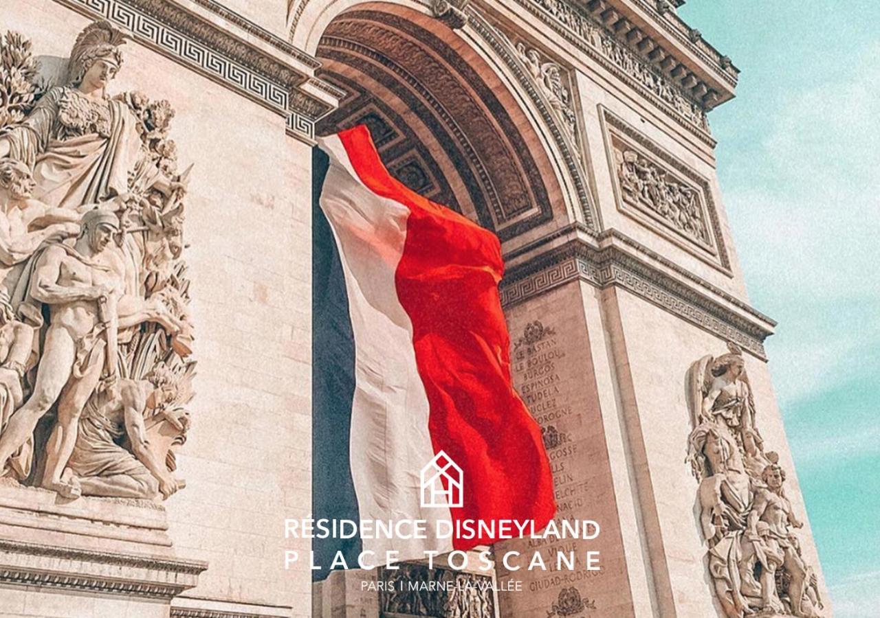 Résidence Disneyland Place Toscane Serris Exterior foto