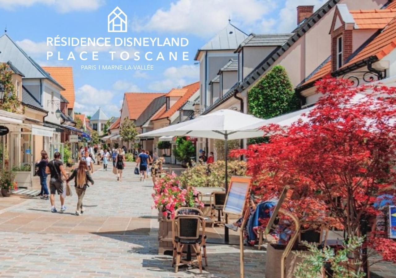 Résidence Disneyland Place Toscane Serris Exterior foto